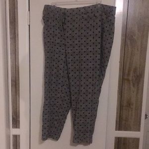 Lane Bryant Polka Dot Pants
